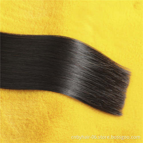 one donor cuticle aligned raw vietnamese hair straight hair bundles with closure